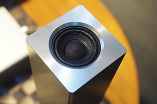 タイムドメインの新たなスピーカーシステム。アルミ削り出しで27万円の