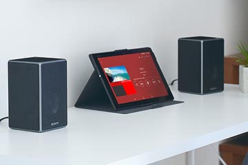 ソニー、テレビ横やリアに置ける“CDジャケサイズ”のワイヤレス