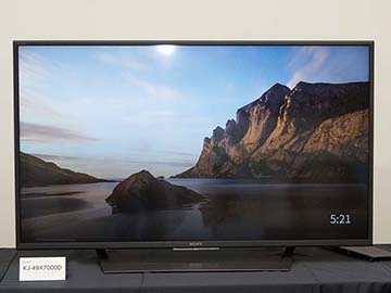 ソニー、精悍なシルバーの4K BRAVIA「X8300D」。43型15万円 - AV Watch
