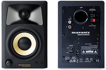 marantz Pro、1万円を切る金色ウーファの小型モニター。磁性流体採用