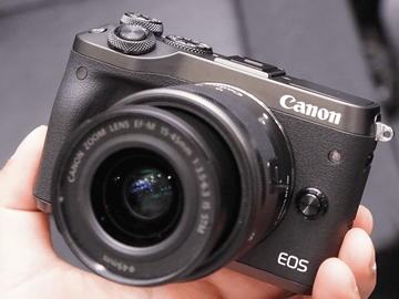 キヤノン、デュアルピクセルCMOS採用ミラーレス「EOS M6」。外付けEVF
