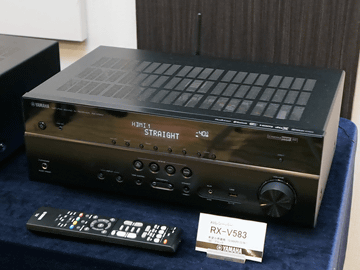 ヤマハ、2ch用DACの複数搭載で音質高めたAVアンプ。「RX-V483」とAtmos