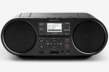 ソニー、Bluetooth搭載のCDラジオ。ワイドFM対応で約14,000円 - AV Watch