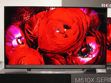 東芝、40型で実売14万円の4KスタンダードREGZA「M510X」。クリアパネル