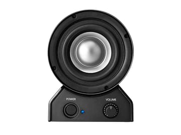 サーモス、真空エンクロージャーの「VECLOS」モニタースピーカー。約15