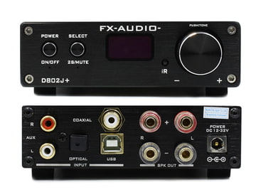 FX-AUDIO-、USB/光/同軸入力搭載で12,800円のフルデジタルアンプ