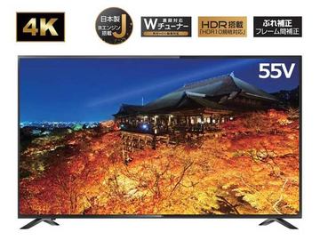 ノジマ、動きに強い4K/HDR液晶テレビ。49型59,800円～の“ハンサム家電