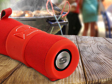 水に浮くアウトドア向けBluetoothスピーカー - AV Watch