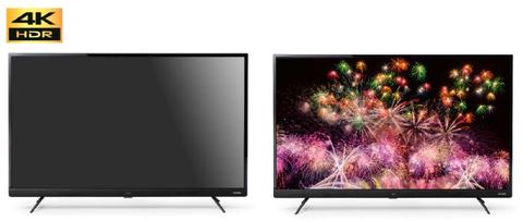 アイリスオーヤマ、約79,800円からの4K対応テレビ。薄型フレーム/前面