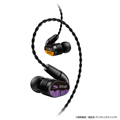 物語〉シリーズイヤフォン登場。パイオニアとコラボ、描き下ろし