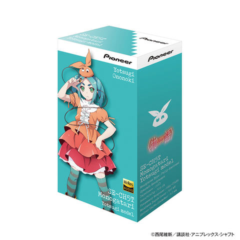 物語〉シリーズイヤフォン登場。パイオニアとコラボ、描き下ろし