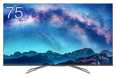 ハイセンス、AI活用の高画質エンジン搭載4Kテレビ「U8F」。75型で約23