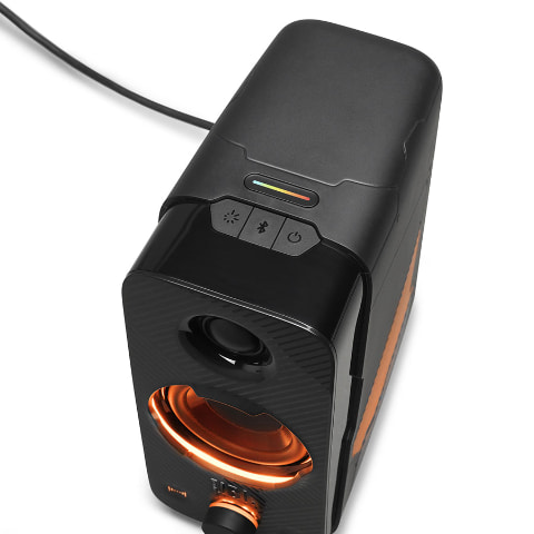 JBLのゲーミングスピーカー「Quantum DUO」。Bluetooth接続も可能 - AV