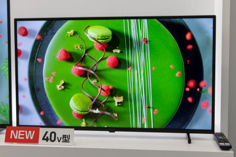 4Kチューナ搭載の入門ビエラ「JX750」。上位機と同じ映像回路で高画質