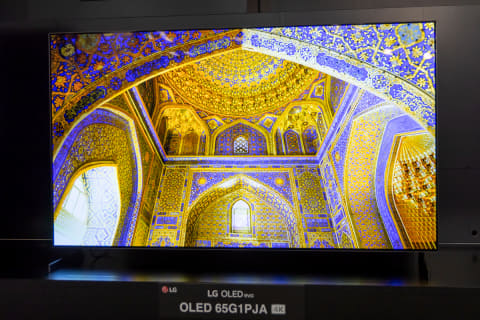 次世代パネル“LG OLED evo”の最上位4Kテレビ「G1」。壁ピタ設置も - AV