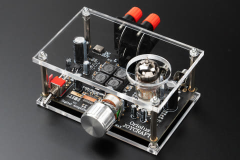 自分で作るミニデスクトップオーディオ「JOYCRAFT DIY」。第1弾は