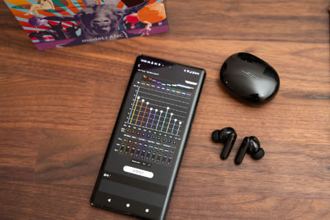 音を作り込めるサウンドメイクイヤフォン「JPRiDE model i ANC」。設定