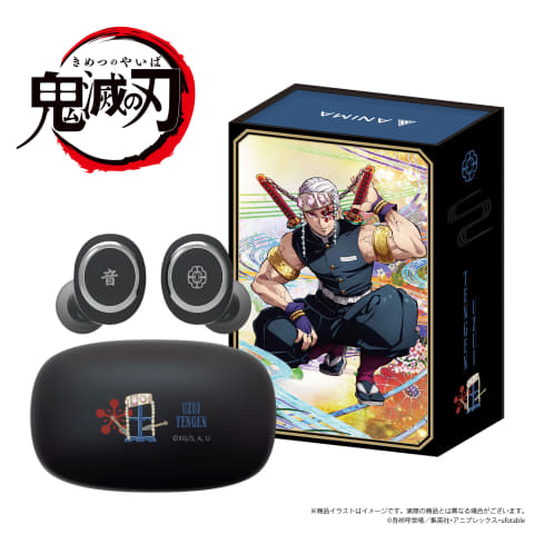 鬼滅の刃」“柱”完全ワイヤレス9種類。オンキヨー・ANIMAイヤフォン