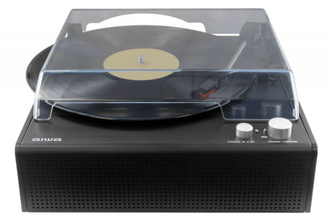 アイワ、デジタル録音対応でBTスピーカーにもなるレコードプレーヤー