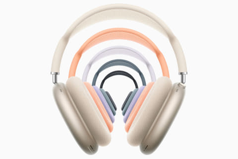 ヘッドホン AirPodsMAX Type-C アップル、USB-C充電で5色展開になった