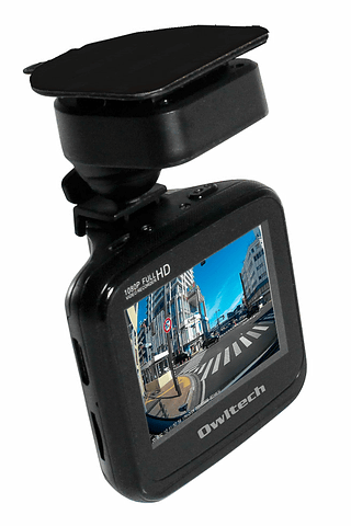 オウルテック、超小型ボディに広角156°レンズを搭載したフルHDドラレコ