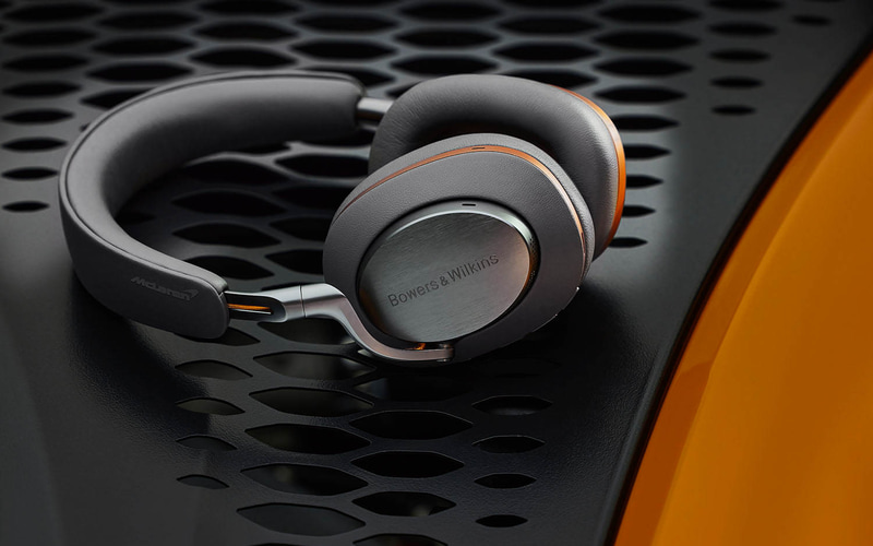 マクラーレンとBowers＆Wilkinsのコラボワイヤレスヘッドホン「Px8