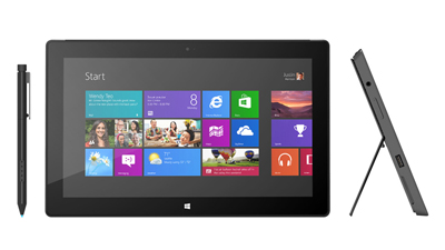 1月発売「Surface with Windows 8 Pro」は64GB、899ドルから