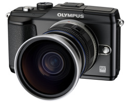 オリンパス、「M.ZUIKO DIGITAL 14-42mm II」用のコンバーターレンズ