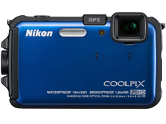 ニコン、同社初のタフネスコンパクト「COOLPIX AW100」 - デジカメ