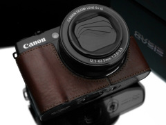 キヤノン「PowerShot G1 X Mark II」用のボディケース - デジカメ