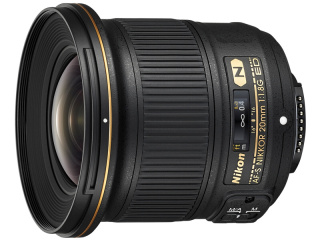 ニコン、小型軽量の超広角「AF-S NIKKOR 20mm f/1.8G ED」 - デジカメ