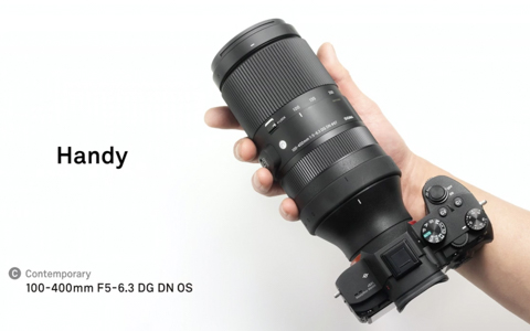 シグマ、ミラーレス専用設計の“ライトバズーカ”「100-400mm F5-6.3 DG