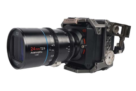 SIRUI、焦点距離24・35・50・75mmのアナモルフィックレンズ4本セット