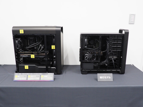 マウス、「DAIV」デスクトップに新シャーシを採用。Core i9-13900KF