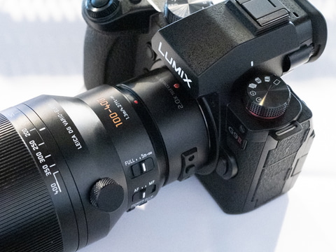 パナソニック、テレコンに対応した超望遠ズーム「LEICA 100-400mm F4.0