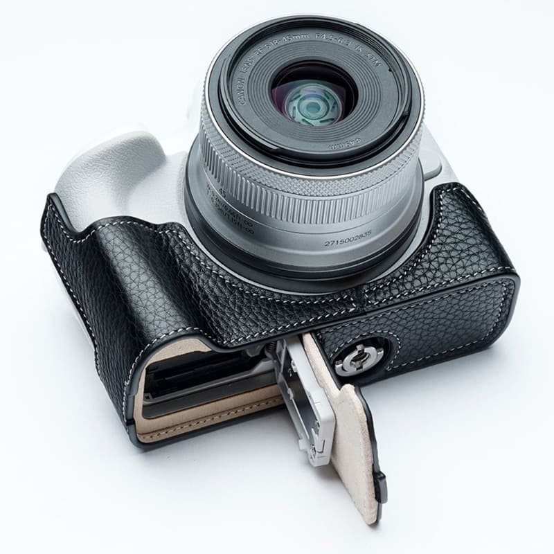 PENTAX 17」「LUMIX S9」「α9 III」用など、コロンビアレザーのカメラ