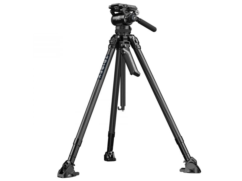 グリップを握ると脚が伸びる／SmallRigの「TRIBEX」カーボン三脚