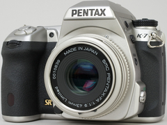 写真で見る写真で見るペンタックス「K-7 Limited Silver」 - デジカメ