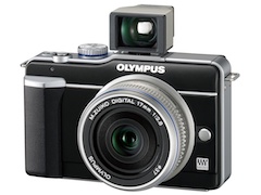 オリンパス、新色も加えた「E-PL1パンケーキキット」を限定発売