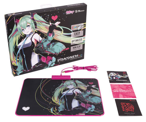 TSUKUMO、初音ミクとコラボしたゲーミングマウスパッドを発売 - GAME Watch