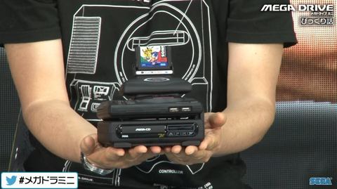 速報】メガドラタワー……ミニ！「メガドライブミニ」で