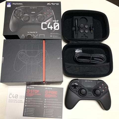 PS4対応コントローラー「C40 TR Controller」の使い心地を体験してみた