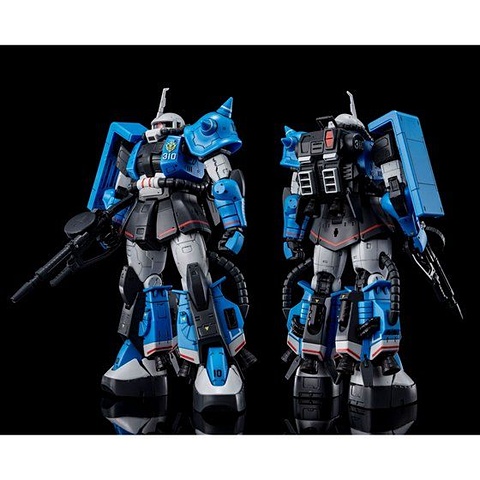 ブルーが輝く専用カラーでプラモデル化！ 「RG 1/144 MS-06R-1A ユーマ