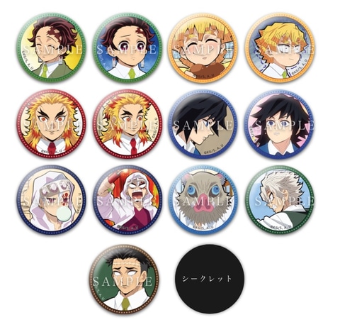 鬼滅の刃 コミケC107webくじ E賞 缶バッジB 我妻善逸10個セット コミケ