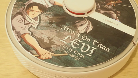 進撃の巨人』リヴァイ兵長（CV:神谷浩史）コラボロボット掃除機