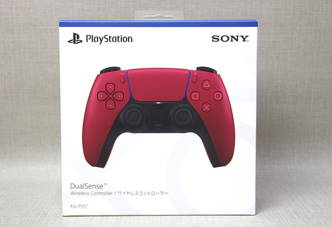 PS5「DualSense」に新色到来！「コズミック レッド」＆「ミッドナイト