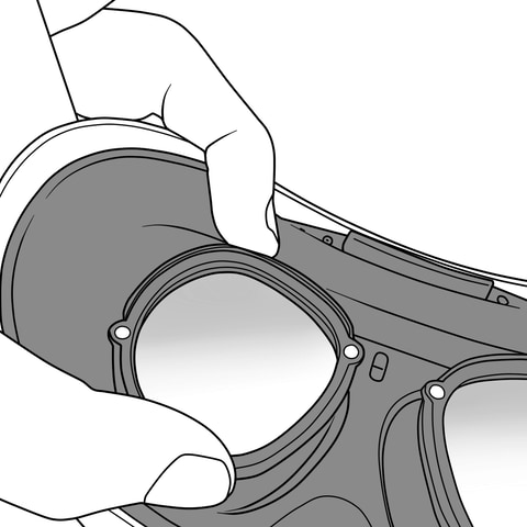 メガネ無しの快適プレイも！ Meta Quest 2用「オーダーメイド視力補正