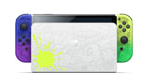 スプラトゥーン3」特別デザインのSwitch（有機ELモデル）が本日発売