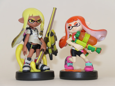 スプラトゥーン3」のamiibo 3種を入手！ さっそく撮影してみた - GAME