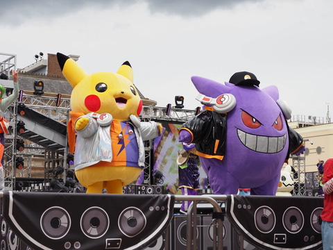 USJ、DJピカチュウとDJゲンガーお披露目！ 「ポケモン・ジャンピン